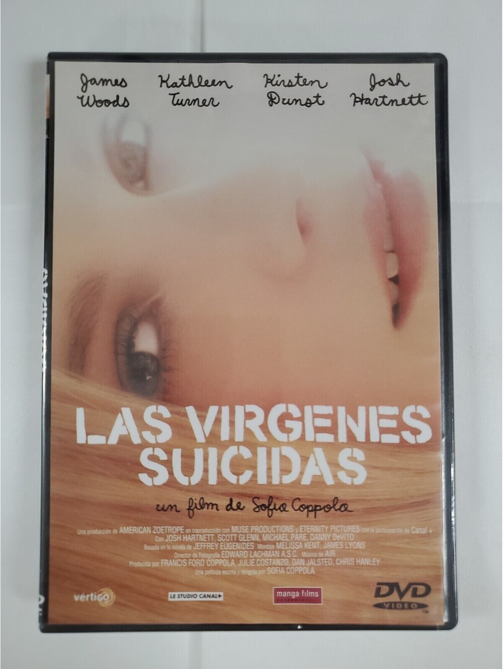 Las Virgenes Suicidas 1999 DVD Sofia Coppola Spanish Espanol NEW Sealed
